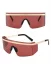 Slnečné okuliare Monolens - Farba: Červená