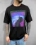 Men's black T-shirt Black Island Dreams