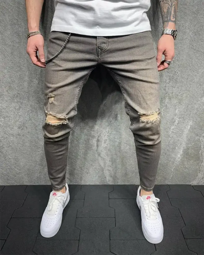 Brown men's jeans 2Y Premium Brown - Size: 30