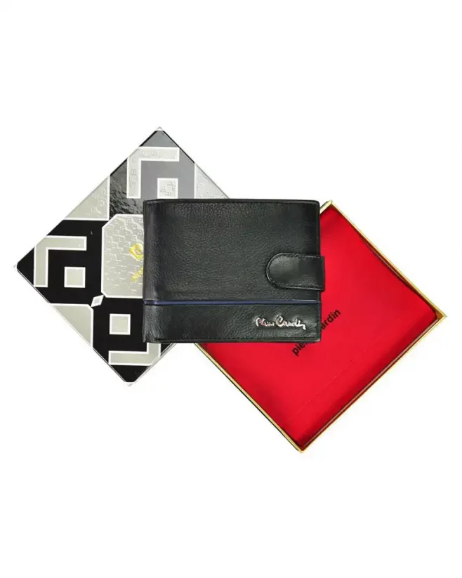 Pánská kožená peněženka Pierre Cardin TILAK15 324A RFID Modrá