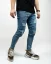 Light blue men's torn jeans Board - Size: 36