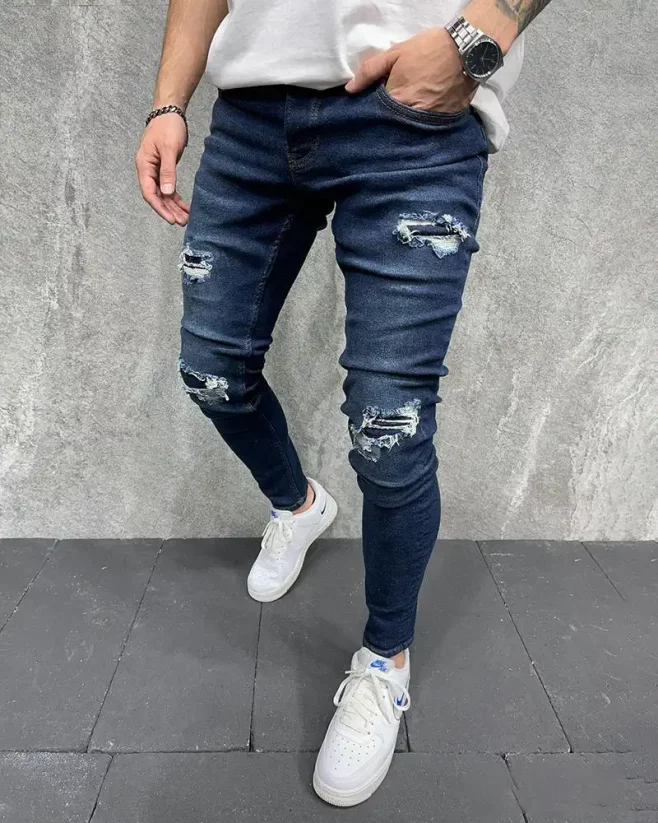 Modré pánské džíny 2Y Premium Late
