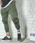 Green men's jogger sweatpants OT SS