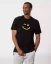 Black men's t-shirt Smile - Size: XL