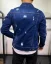 Torn men's blue denim jacket DR Sky - Size: S